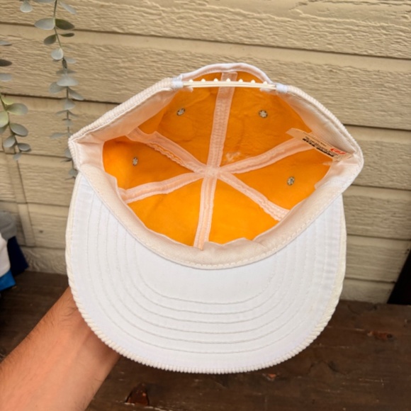 Vintage MCA Centennial 1988 Corduroy patch hat Notre dam hounds Curling - Picture 6 of 7